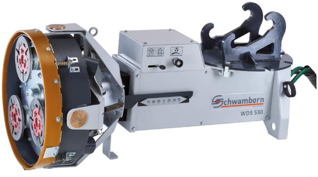 Vegg- og takslipemaskin Schwamborn WDS 530 fra Akutt